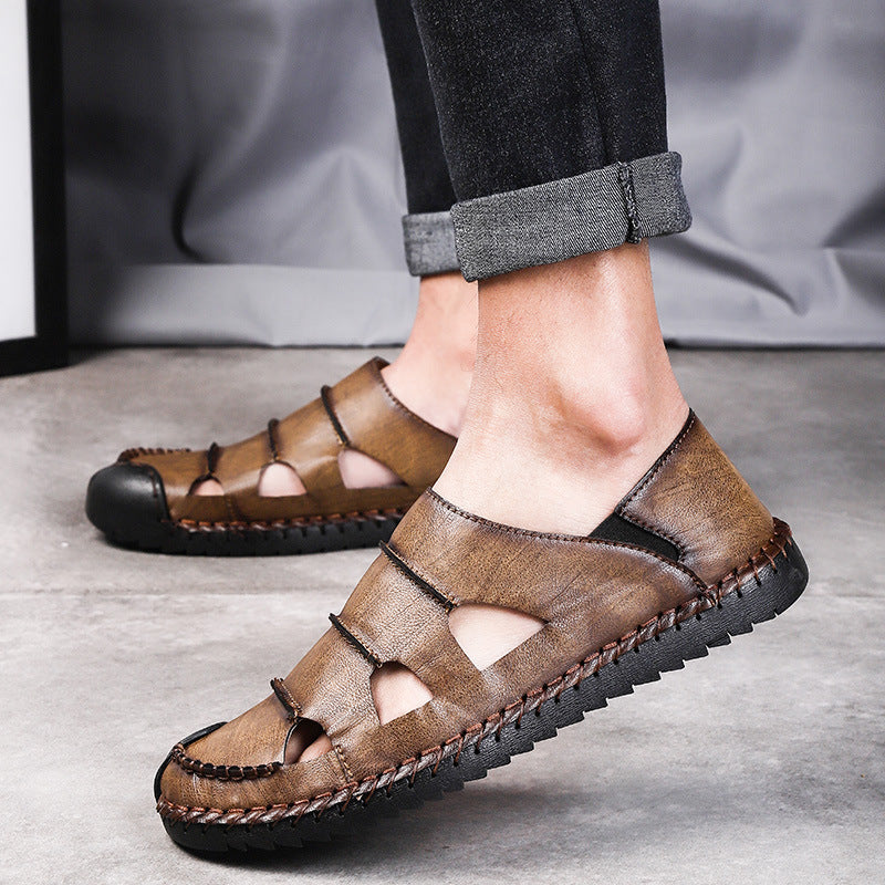 IVORIA COASTFLEX Breathable Leather Clogs