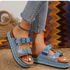 IVORIA CrystalCove Luxe Platform Sandals