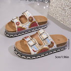 IVORIA CrystalCove Luxe Platform Sandals