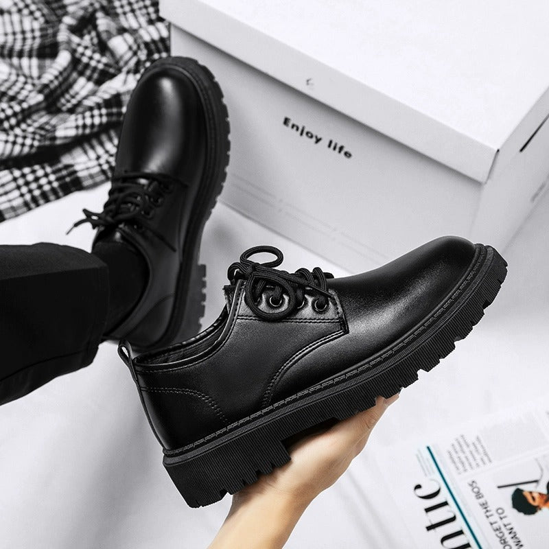 IVORIA Oxford Edge Casual Lace-Up Shoes
