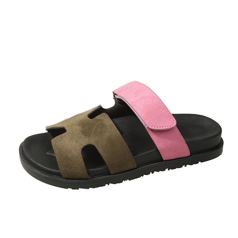 IVORIA Amelie Luxe Slide Sandals