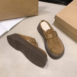 IVORIA UrbanNest Comfort Platform Clogs