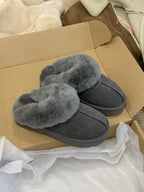 IVORIA Arctic Haven Plush Clogs