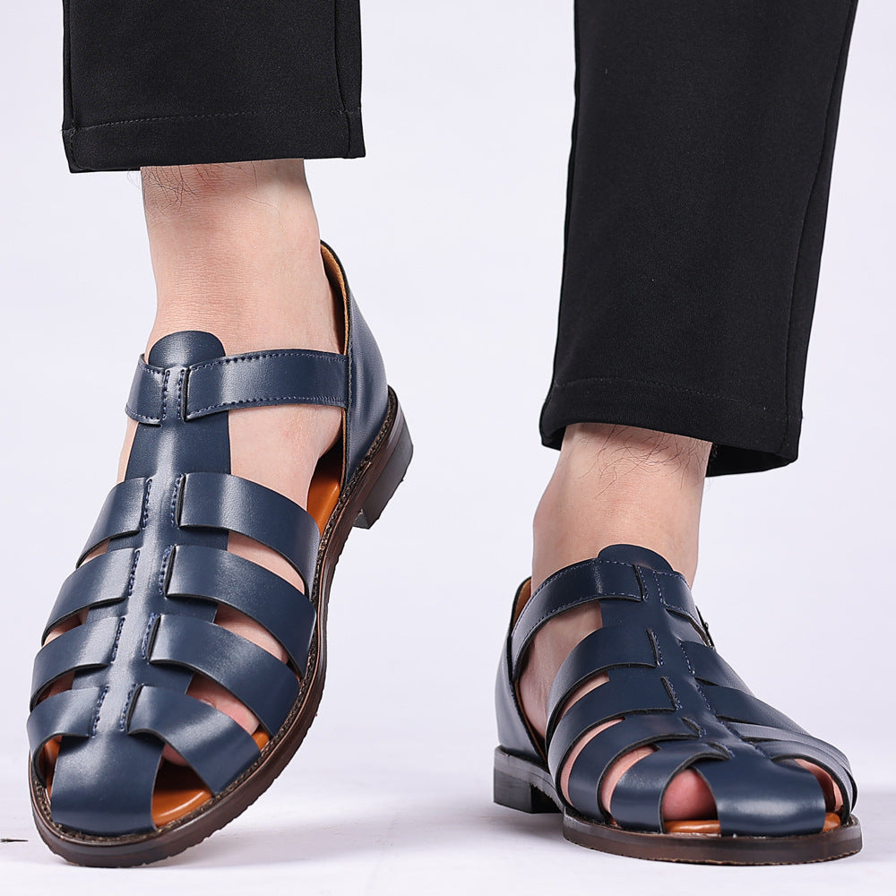 IVORIA Aurelius Roman Buckle Sandals