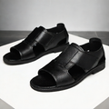IVORIA Roman Edge Cowhide Leather Sandals