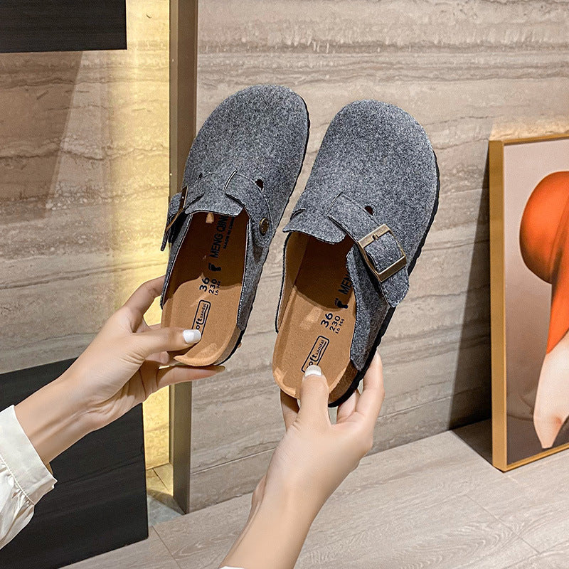 IVORIA HeartSoft Leather Comfort Clogs