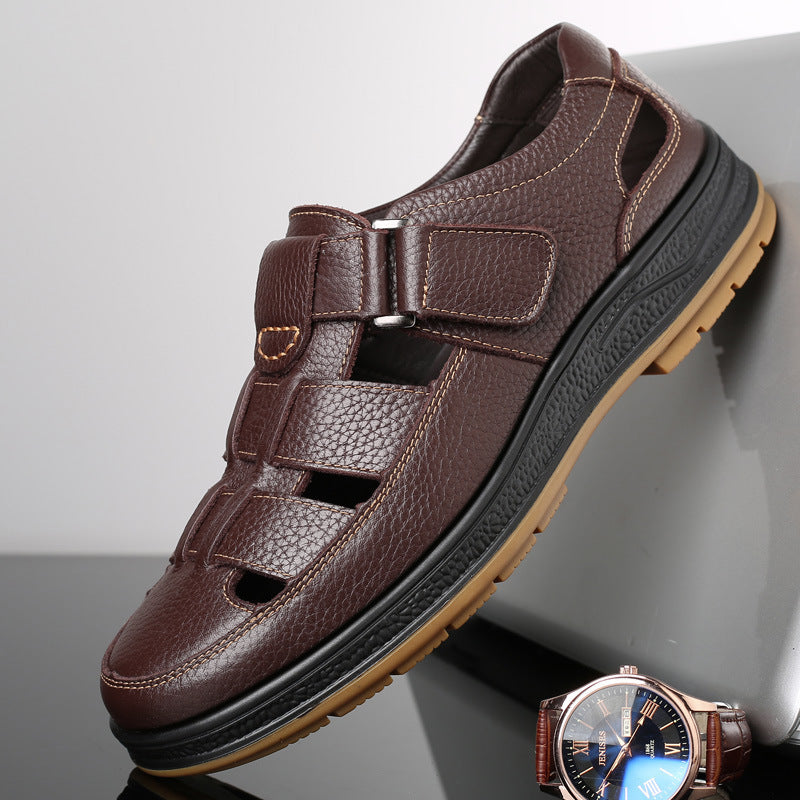 IVORIA Heritage AirFlex Leather Sandals