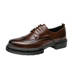 IVORIA Oxford Rise Brogue Platform Shoes