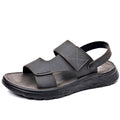 IVORIA Men DriftLuxe Leather Drive Sandals