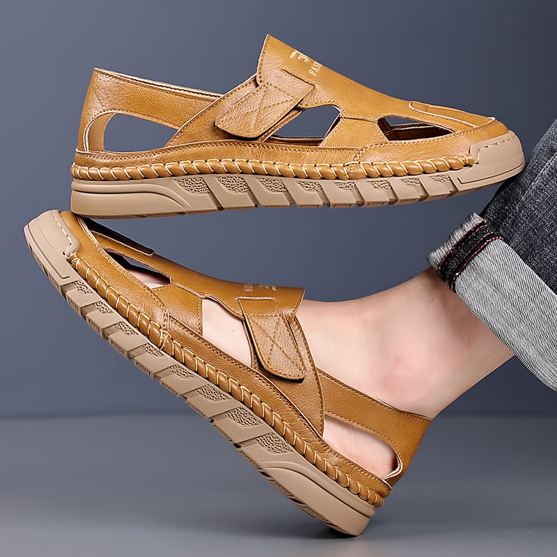 IVORIA AIRDRIVE Comfort Leather Sandals