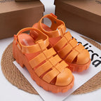 IVORIA RebelWave Chunky Jelly Sandals