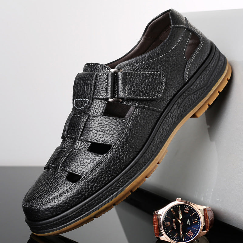 IVORIA Heritage AirFlex Leather Sandals
