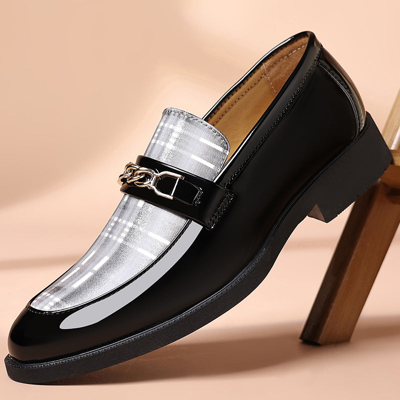 IVORIA Lucent Edge Patent Loafers