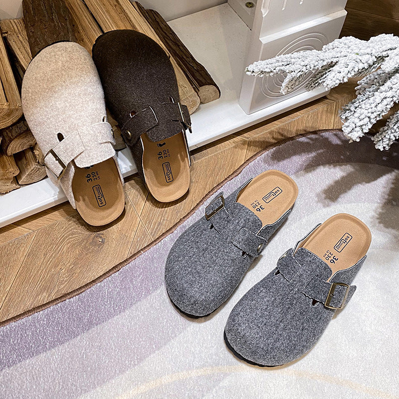 IVORIA HeartSoft Leather Comfort Clogs