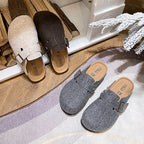 IVORIA HeartSoft Leather Comfort Clogs