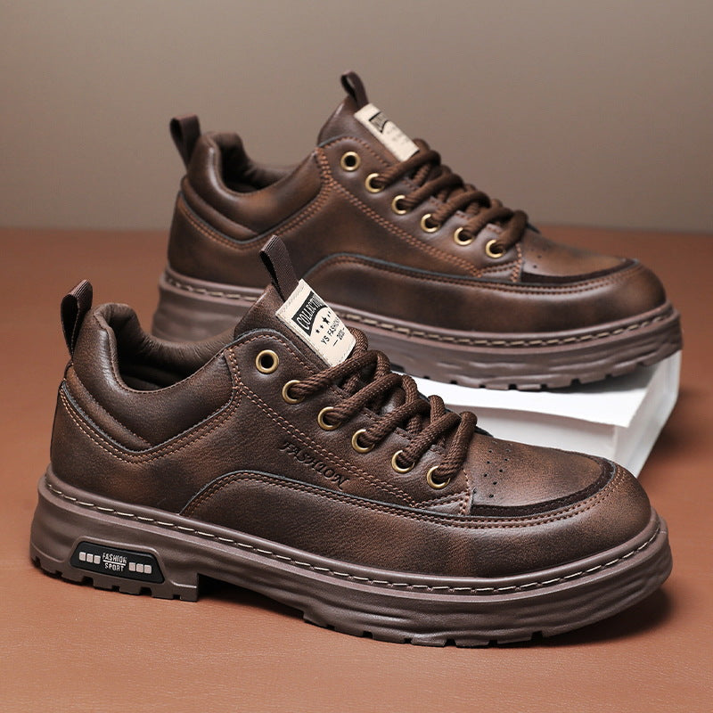IVORIA Bronson Retro Comfort Lace-Up Shoes