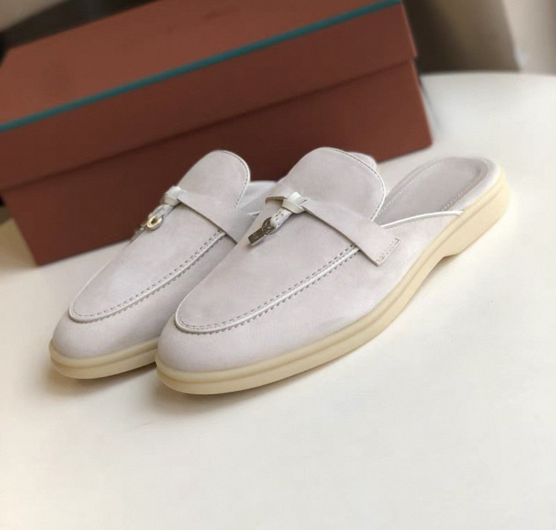 IVORIA Roselle Tassel Mules