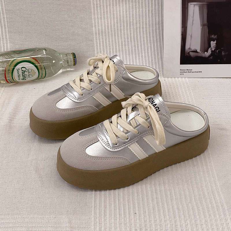 IVORIA LunaLift Platform Mule Sneakers