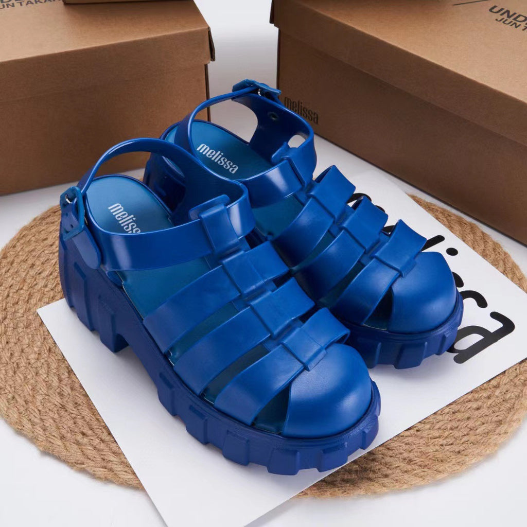 IVORIA RebelWave Chunky Jelly Sandals