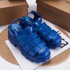 IVORIA RebelWave Chunky Jelly Sandals