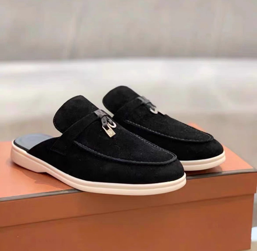 IVORIA Roselle Tassel Mules