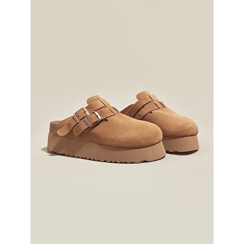 IVORIA ZenForm Buckled Platform Clogs