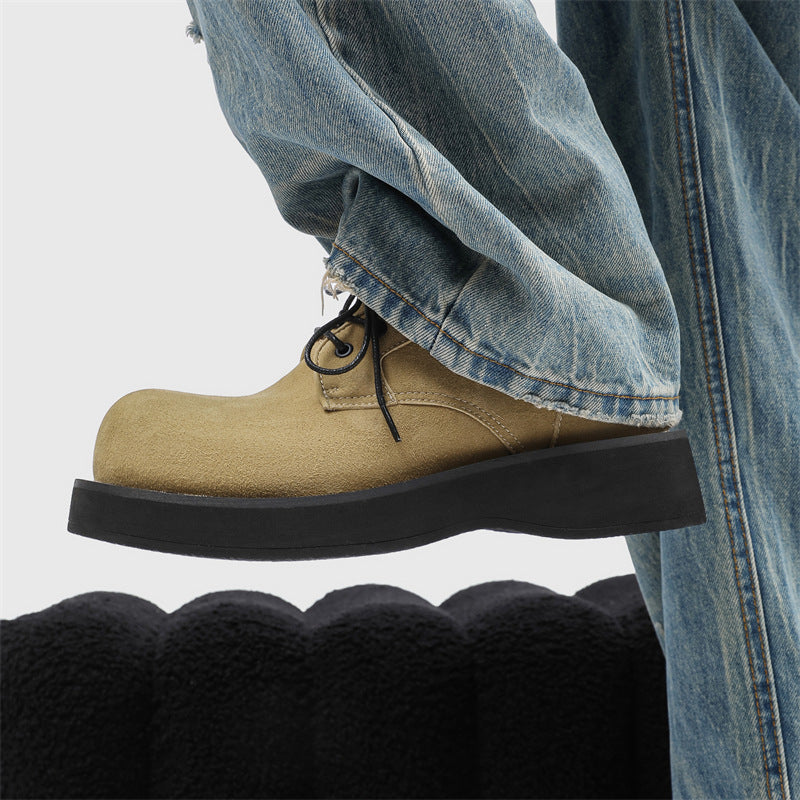 IVORIA Atlas Retro Platform Derby Shoes