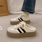 IVORIA LunaLift Platform Mule Sneakers