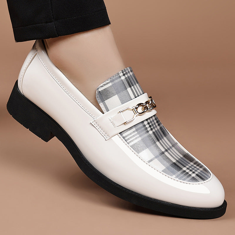 IVORIA Lucent Edge Patent Loafers