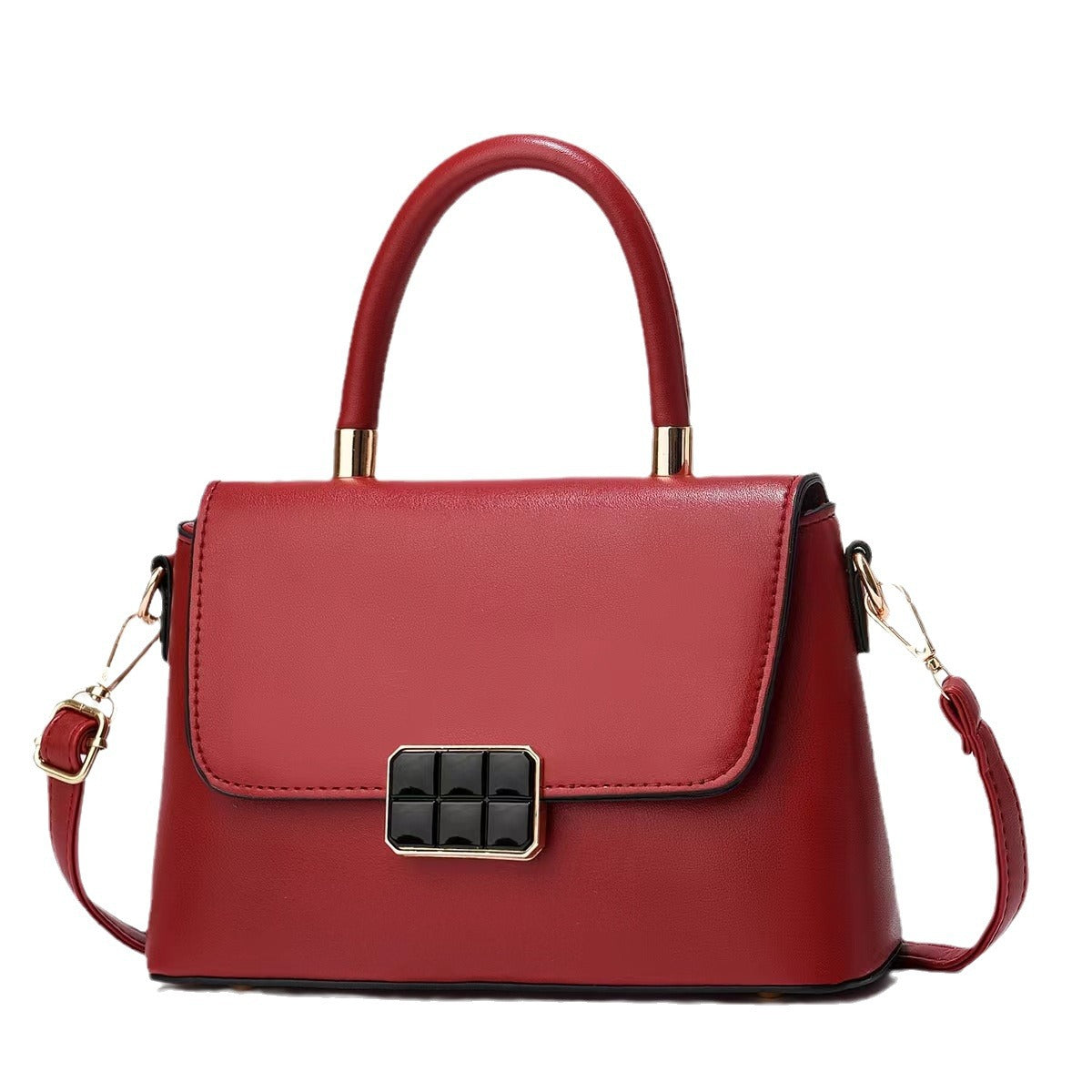 IVORIA Modena Urban Leather Flap Shoulder Bag