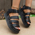 IVORIA UrbanCore Platform Sandals