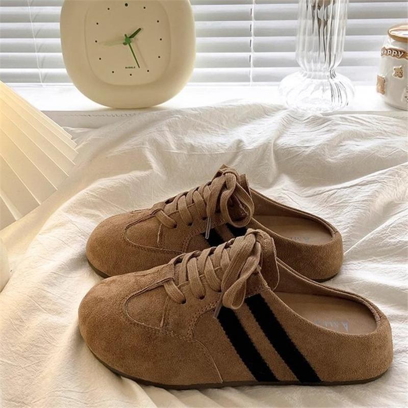 IVORIA Heritage Glide Retro Leather Mules