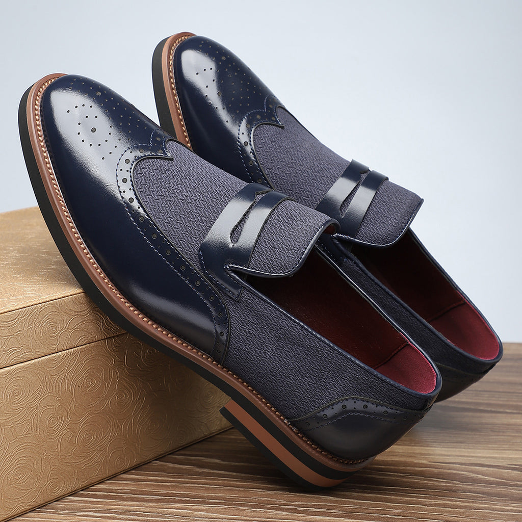 IVORIA Kensington Crest British Loafers