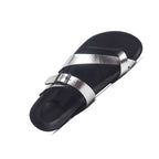 IVORIA CalmStep Leather Cork Slides