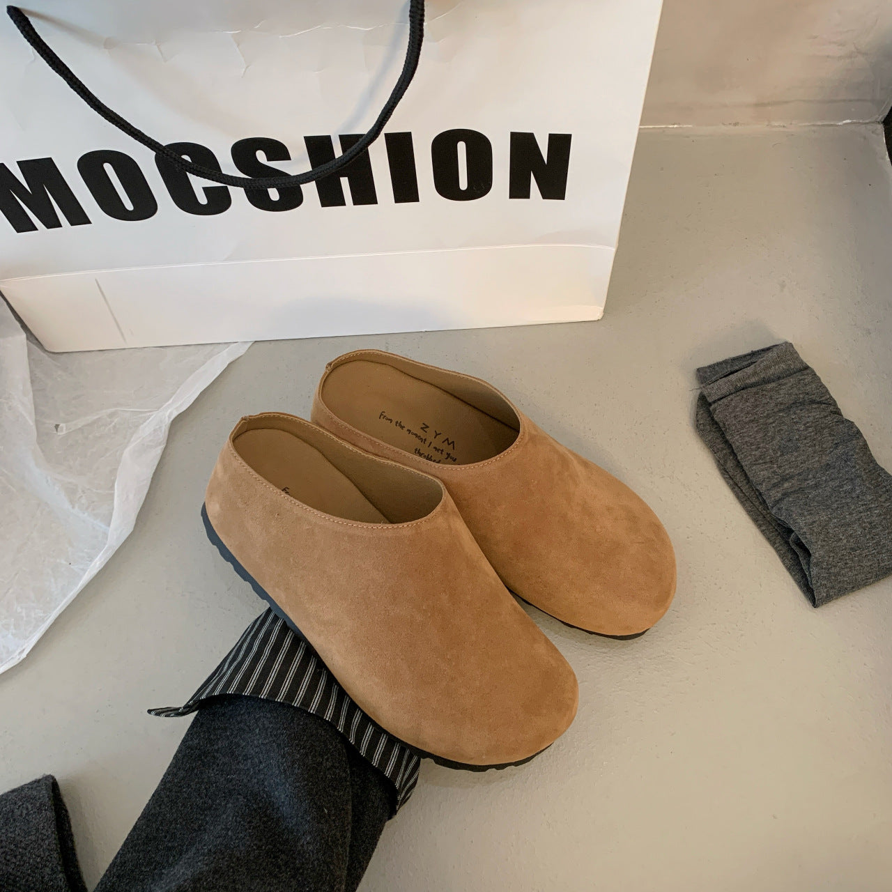 IVORIA TerraMuse Suede Comfort Clogs