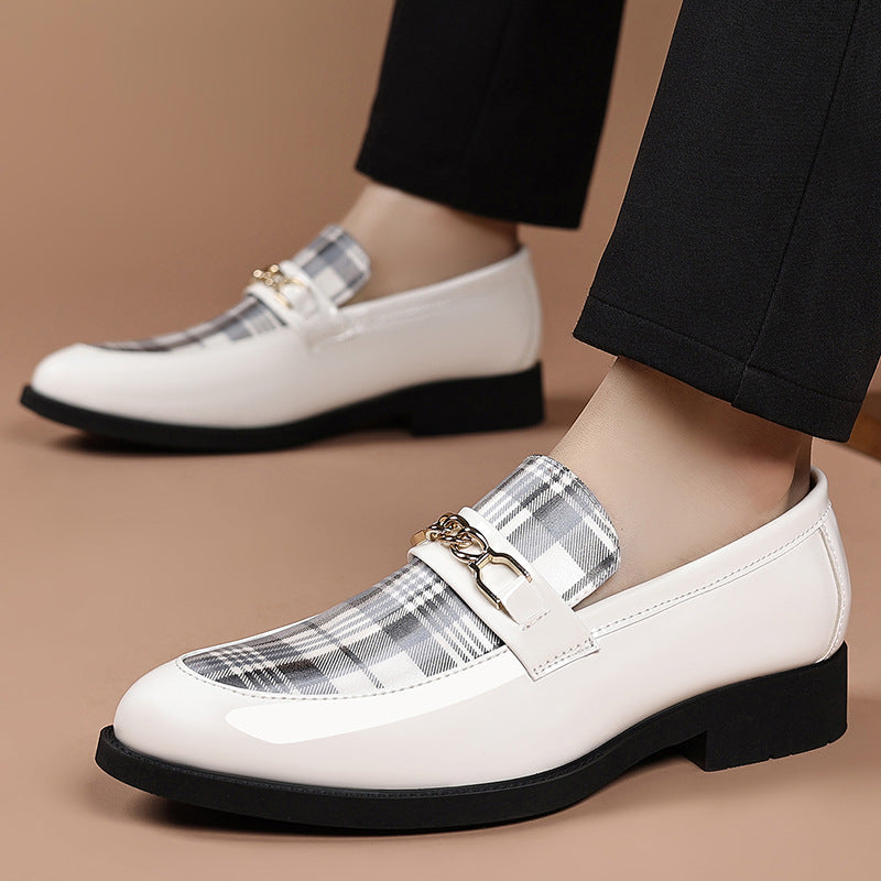 IVORIA Lucent Edge Patent Loafers
