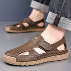 IVORIA AIRDRIVE Comfort Leather Sandals