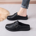 IVORIA ComfortShield Leather Sandals