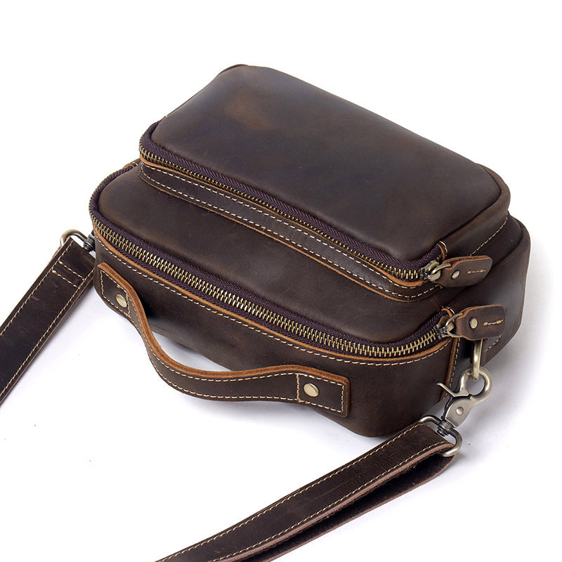 IVORIA Rover Vintage Leather Crossbody Bag