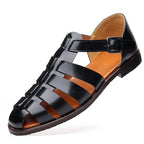 IVORIA Aurelius Roman Buckle Sandals