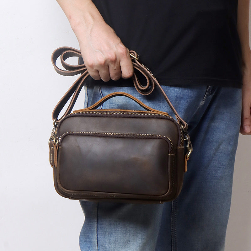 IVORIA Rover Vintage Leather Crossbody Bag