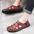 IVORIA COASTFLEX Breathable Leather Clogs