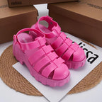 IVORIA RebelWave Chunky Jelly Sandals