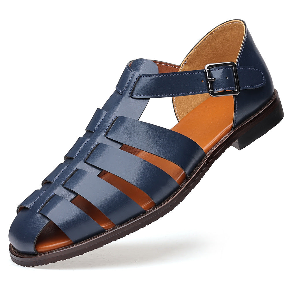 IVORIA Aurelius Roman Buckle Sandals