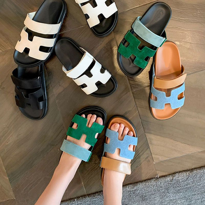 IVORIA Amelie Luxe Slide Sandals