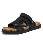 IVORIA DRIVEO Dual-Comfort Leather Sandals