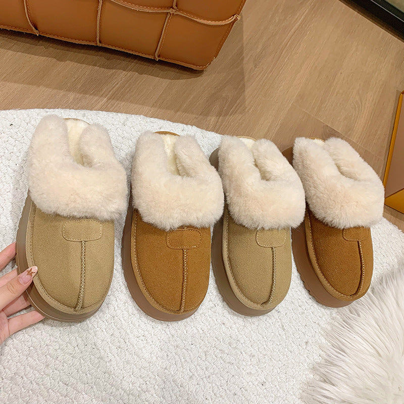 IVORIA Arctic Haven Plush Clogs