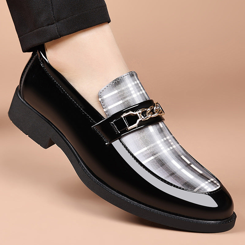 IVORIA Lucent Edge Patent Loafers
