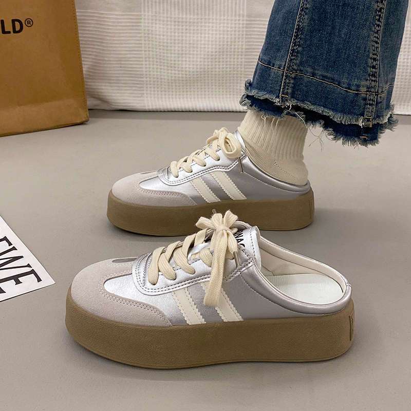 IVORIA LunaLift Platform Mule Sneakers