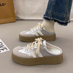 IVORIA LunaLift Platform Mule Sneakers
